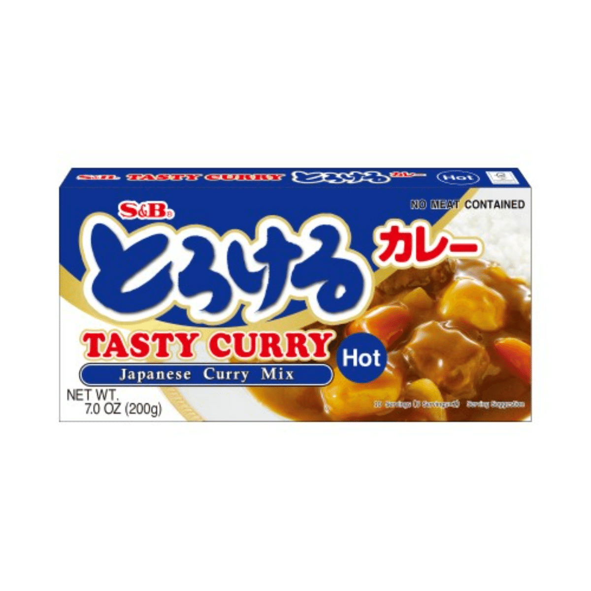 S&B 테이스티 카레 매운맛 7 온스*60 팩