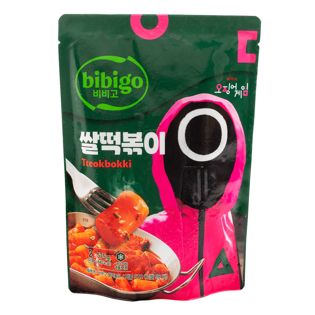 CJ 비비고 X 오징어게임 2 쌀떡볶이 575 그램