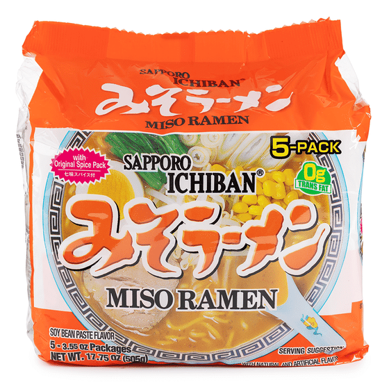 weee_instant_サッポロ一番 インスタントラーメン みそ味（5食入り） 17.75 オンス
