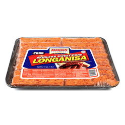 Martin Purefoods Skinless Sweet Pork Longanisa Frozen 16 oz