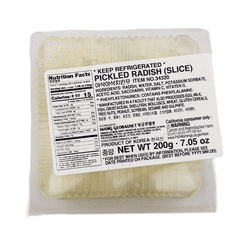 Pickled Radish (Slice) for Korean Fried Chicken 200 g