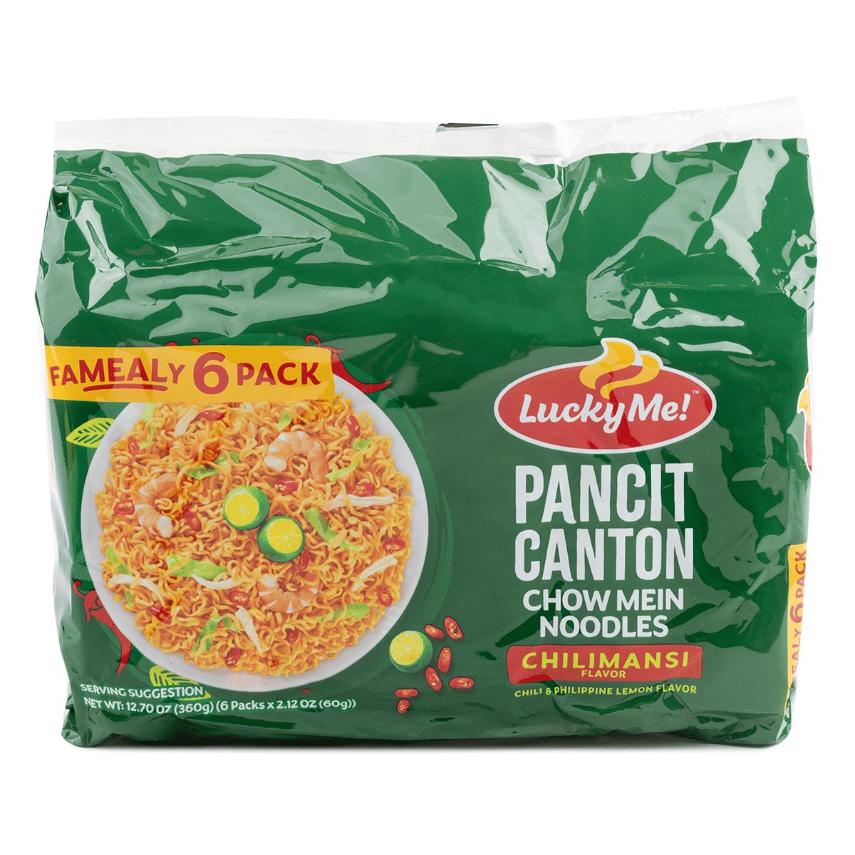 Lucky Me Pancit Canton Chilimansi 6pack 360 g