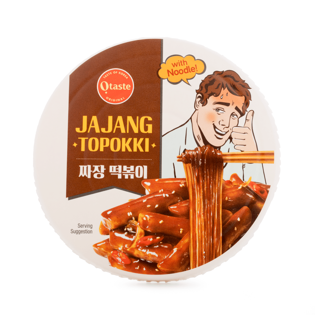 Otaste Jajang Topokki with Glass Noodles 168 g*16 pack