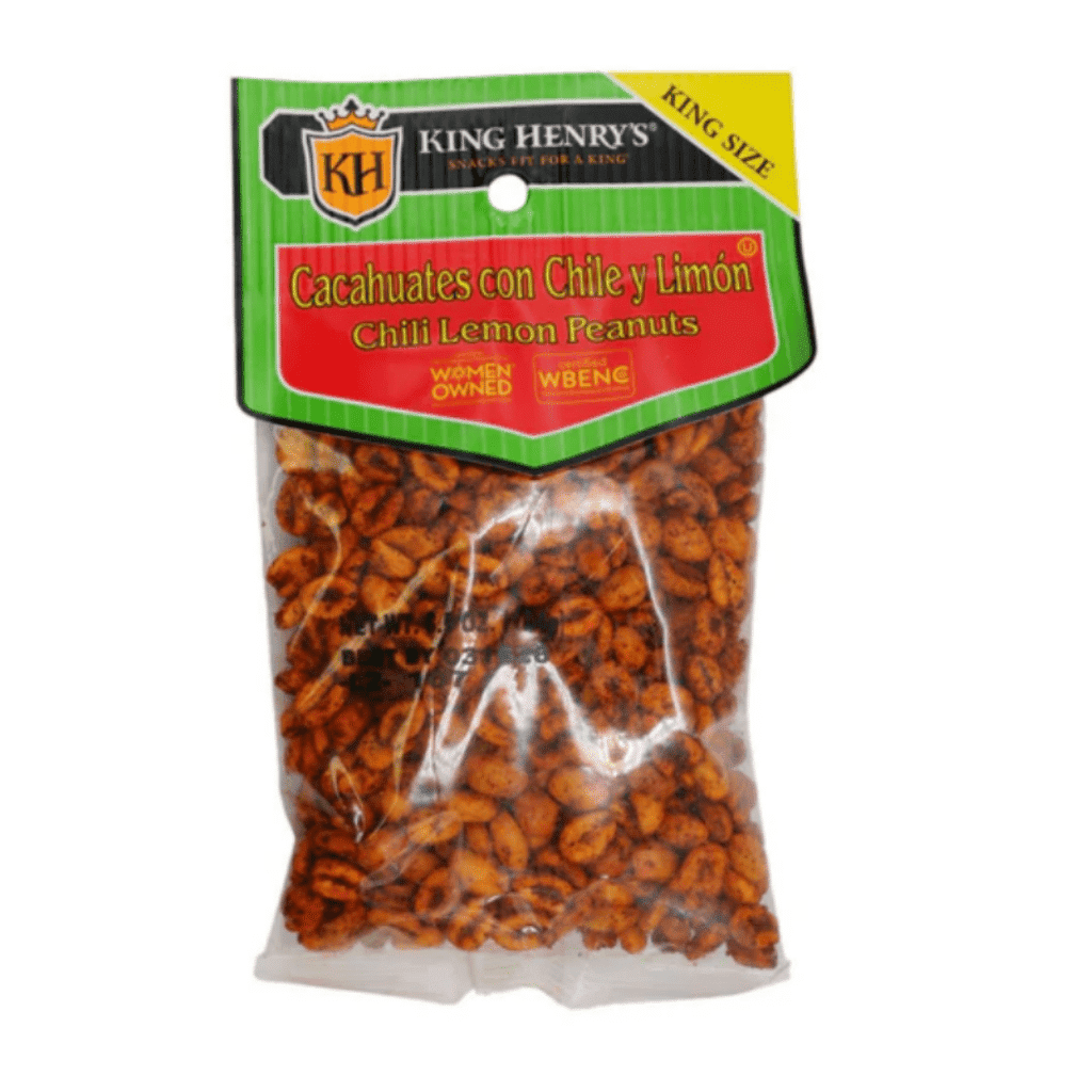 King Henry's Chili Lemon Peanuts 6.5 oz