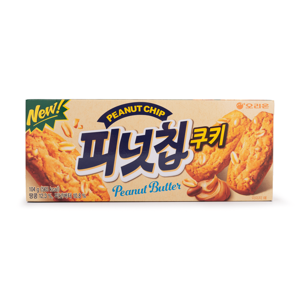 오리온 피넛칩 쿠키 104 그램