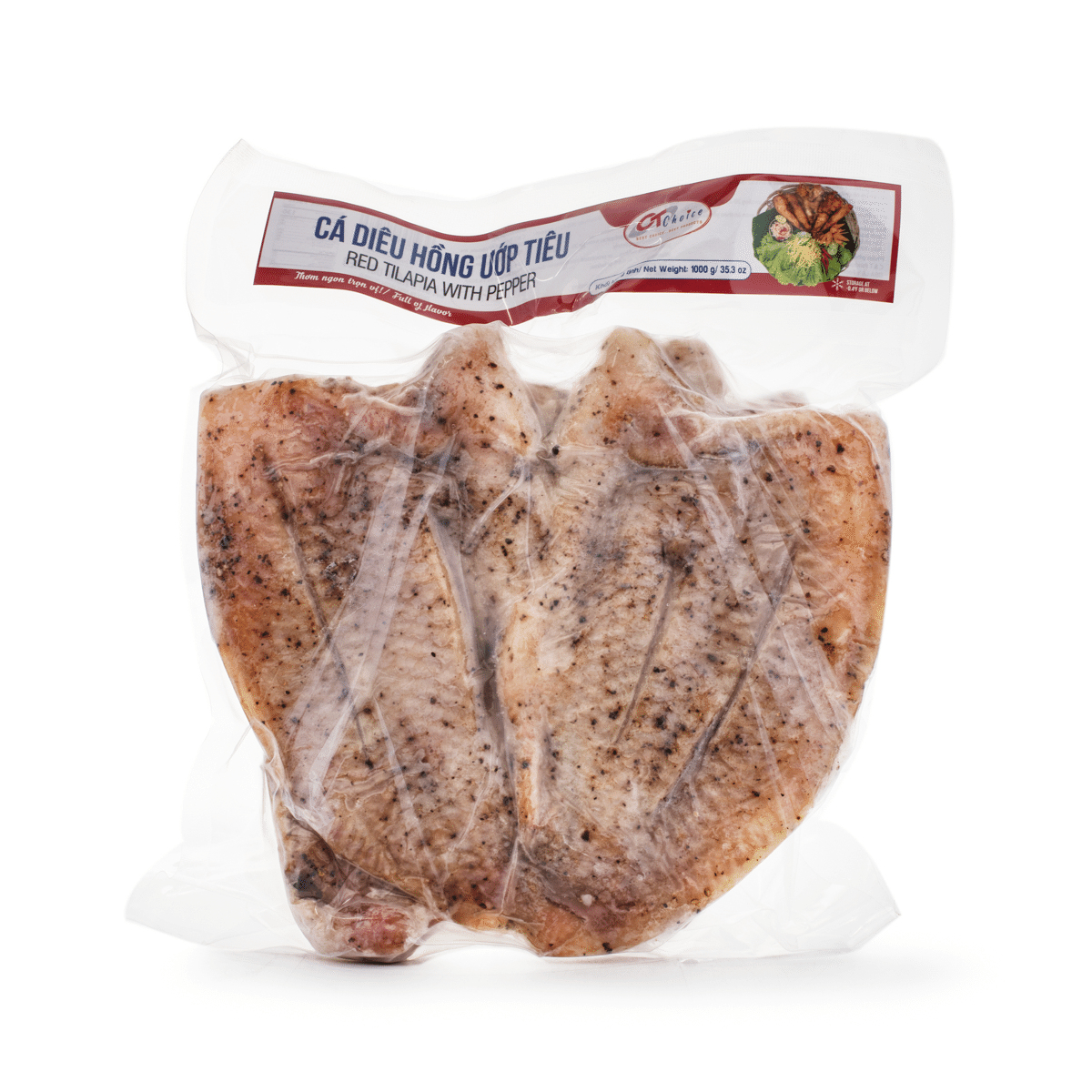 Tilapia Roja con Pimienta CT Choice 1000 g