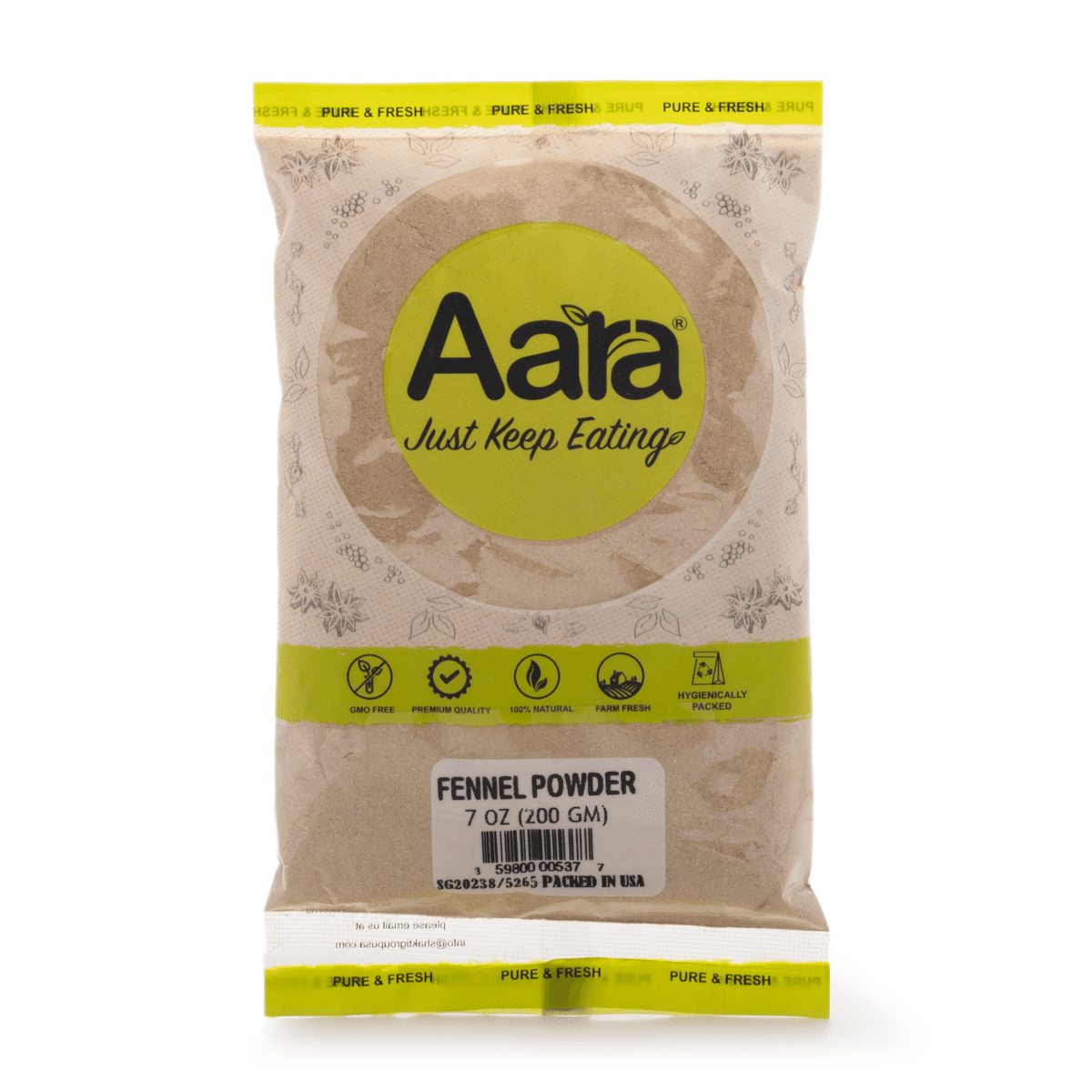 Pó de Funcho (Sounf) Aara 200 g
