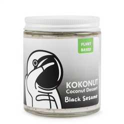 KOKONUT Plant-Based Coconut Pudding Black Sesame Flavor 6 온스