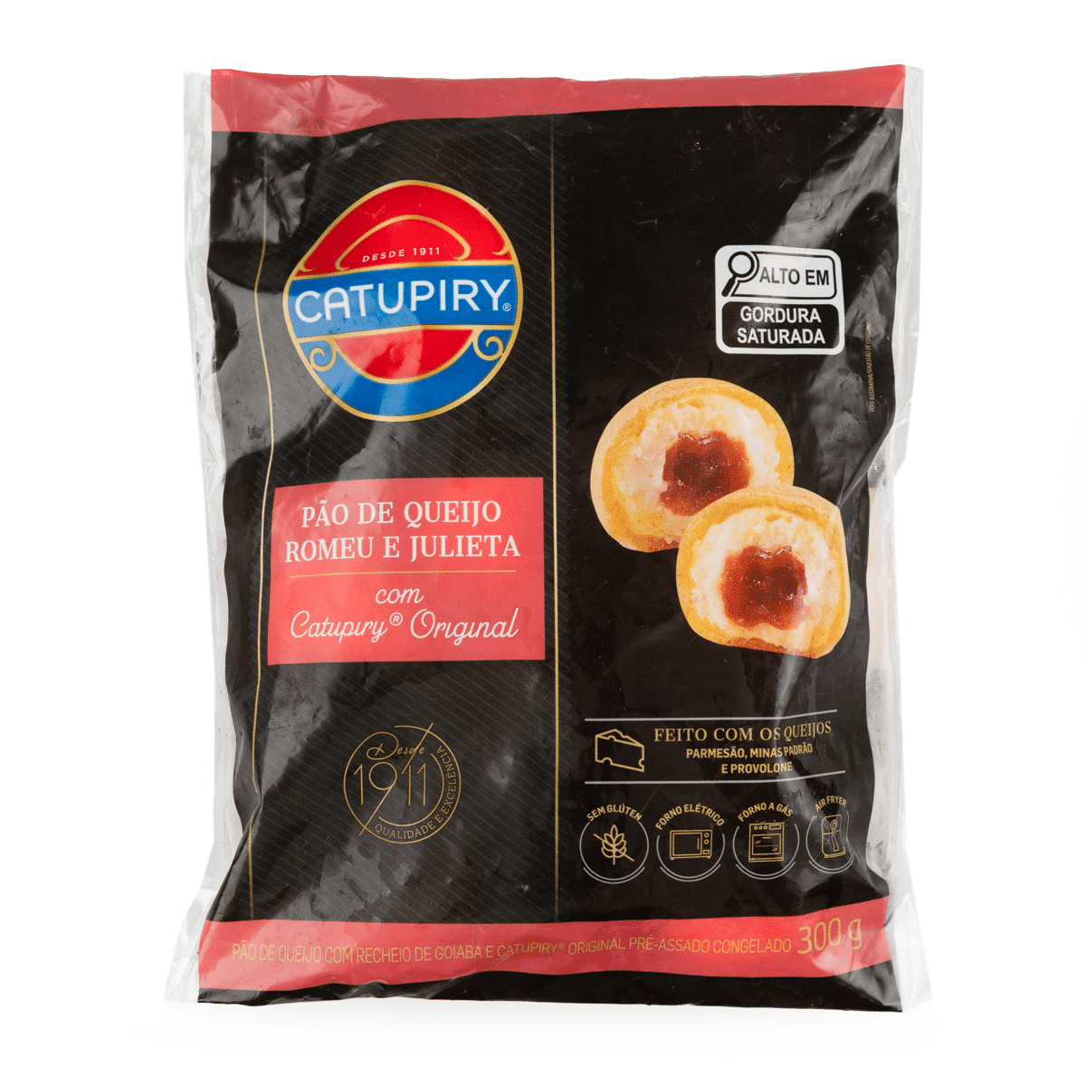 Catupiry Cheese Bread with Guava Filling, Frozen 300 g