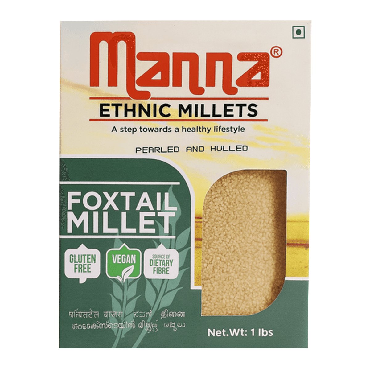 Manna Foxtail Millet 1 lb