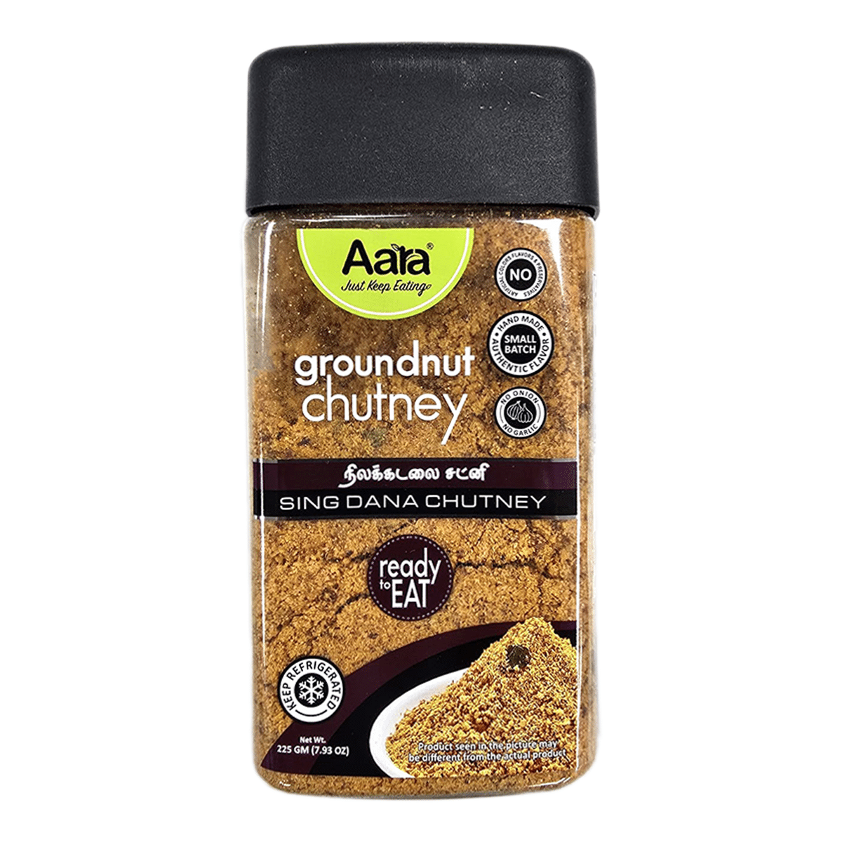 Chutney de cacahuate Aara 225 g