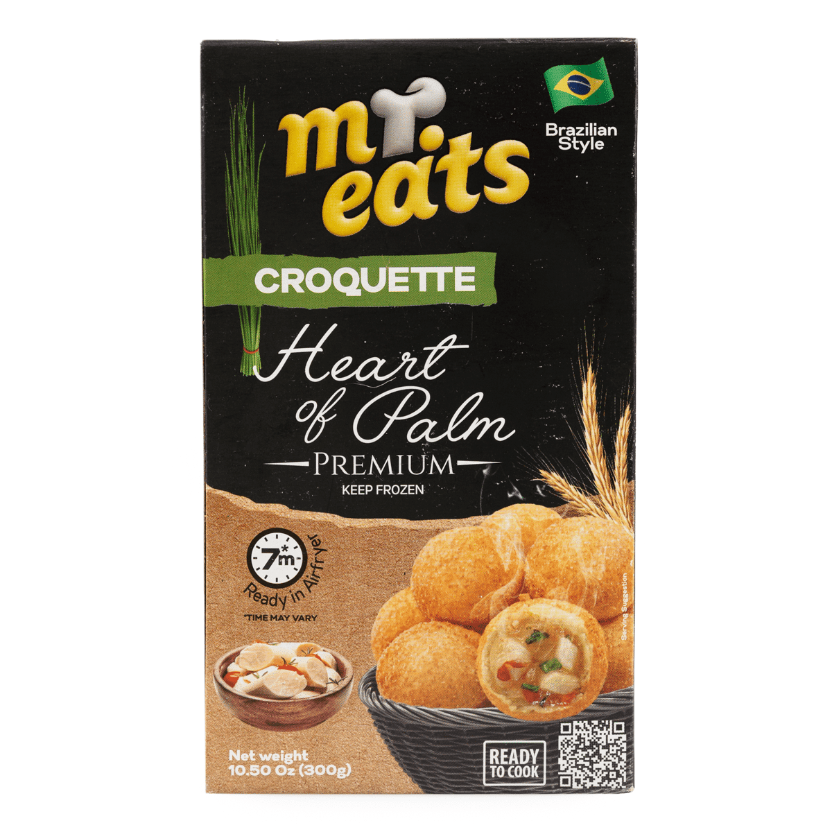Mr. Eats Heart of Palm Croquette, Frozen 300 g