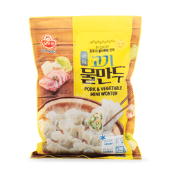 Ottogi Mini Wonton, Pork & Vegetable Frozen 21 oz