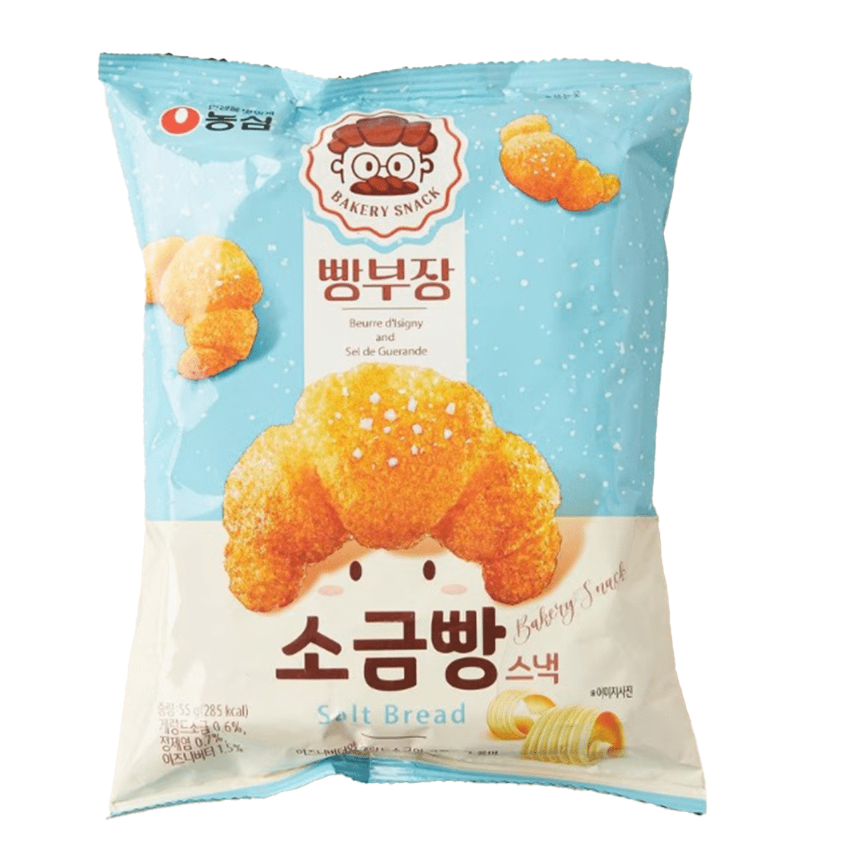 농심 빵부장 소금빵 55 그램*16 팩