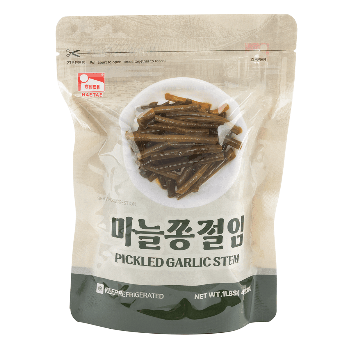 해태 마늘쫑절임 1 파운드