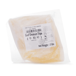 Frozen Beef Omasum Tripe for Stew 1.5 lb