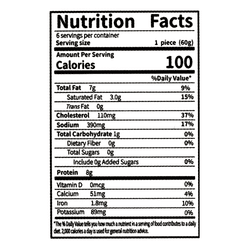 Xu Ri Preserved Duck Egg 360g 60 g*6 pack