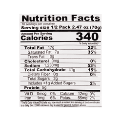 Fan's Kitchen Instant Noodles, Seafood Flavor 625 g