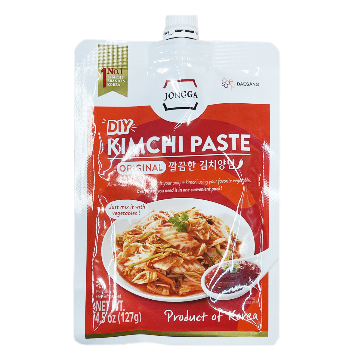 Jongga DIY Kimchi Paste (Original) 127 g