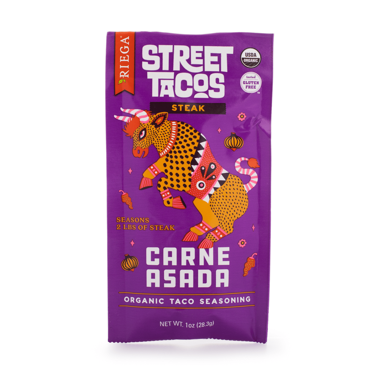 Riega Foods Carneステーキ味タコ調味料 1 オンス