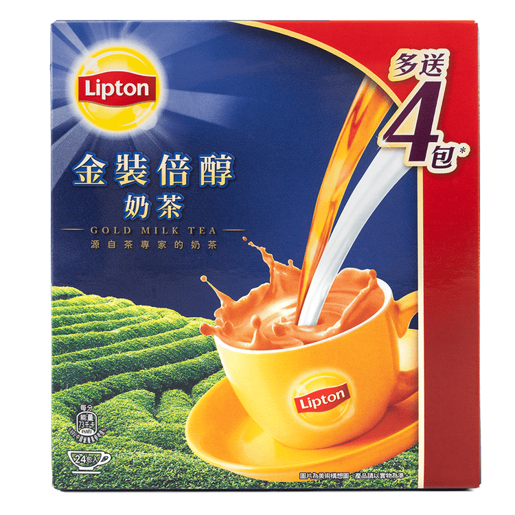 Lipton ミルクティー 24袋入 0.58 オンス*24 パック - Weee!