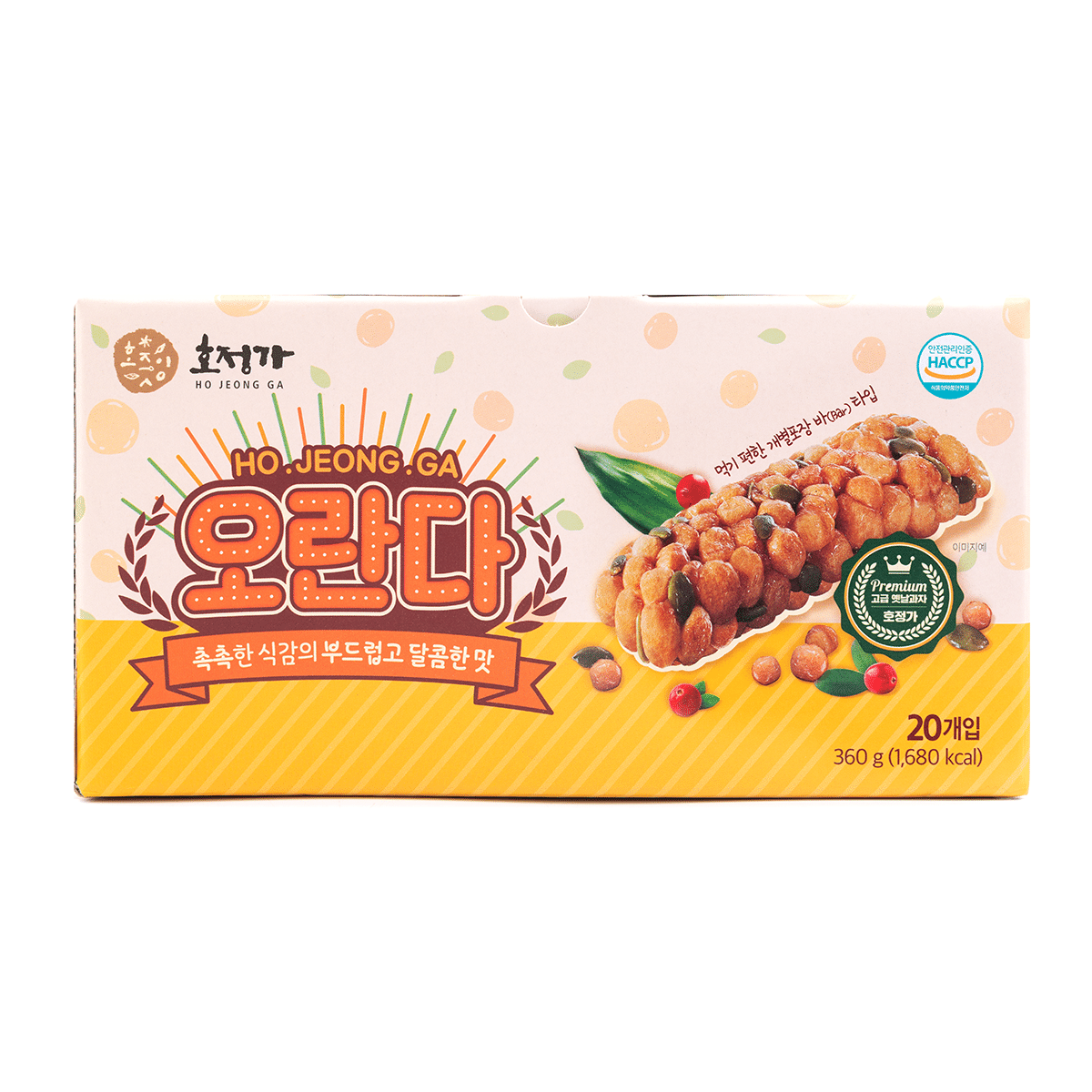 Jeollanam-do Oranda Snack 20 pcs 360 g*10 pack