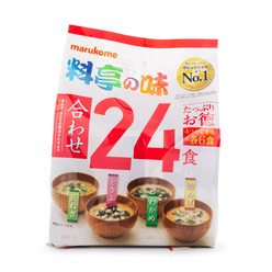 Marukome Instant Miso Ryotei 24pcs 1 each