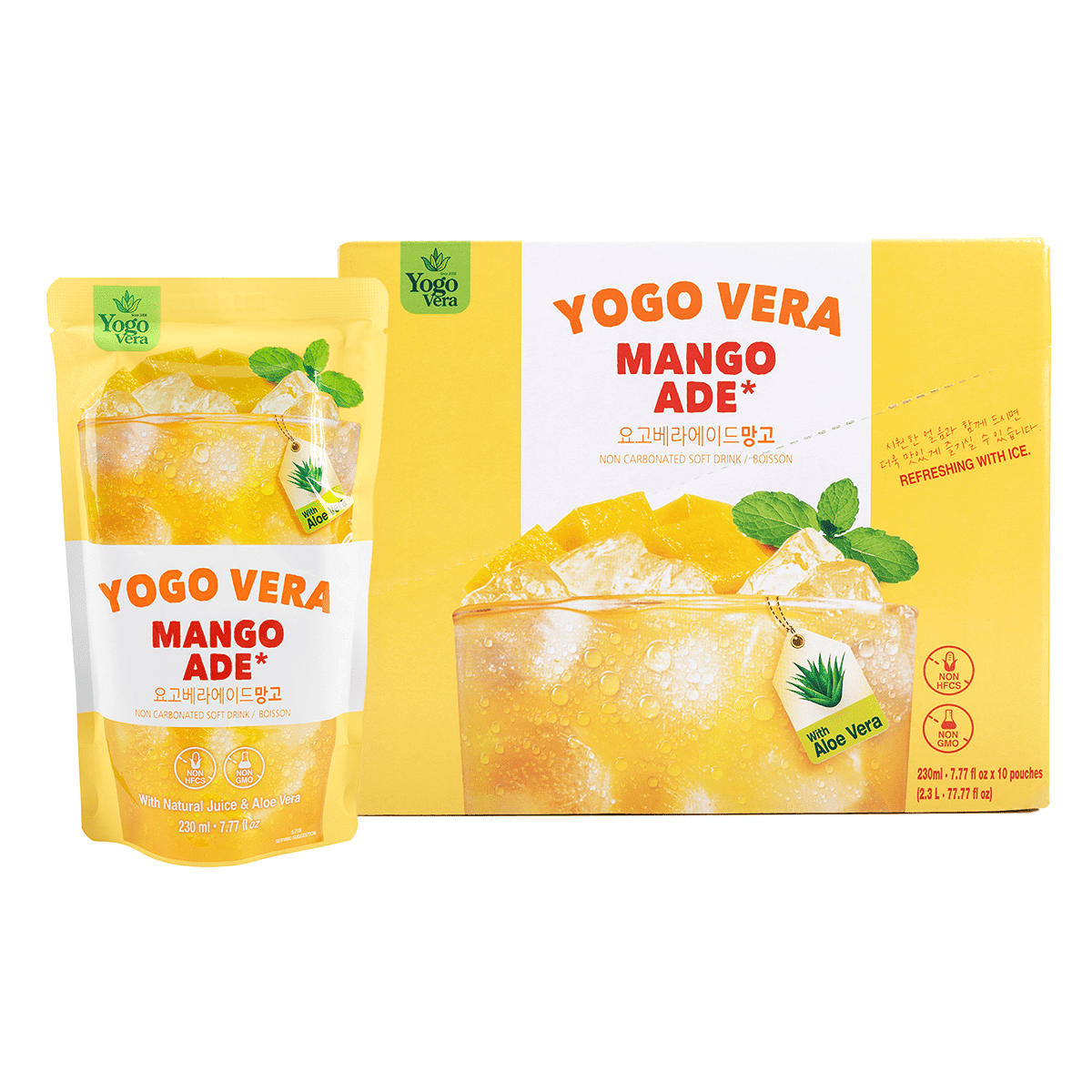 Yogovera Mango Ade 230 mililitro(s)*10 paquetes