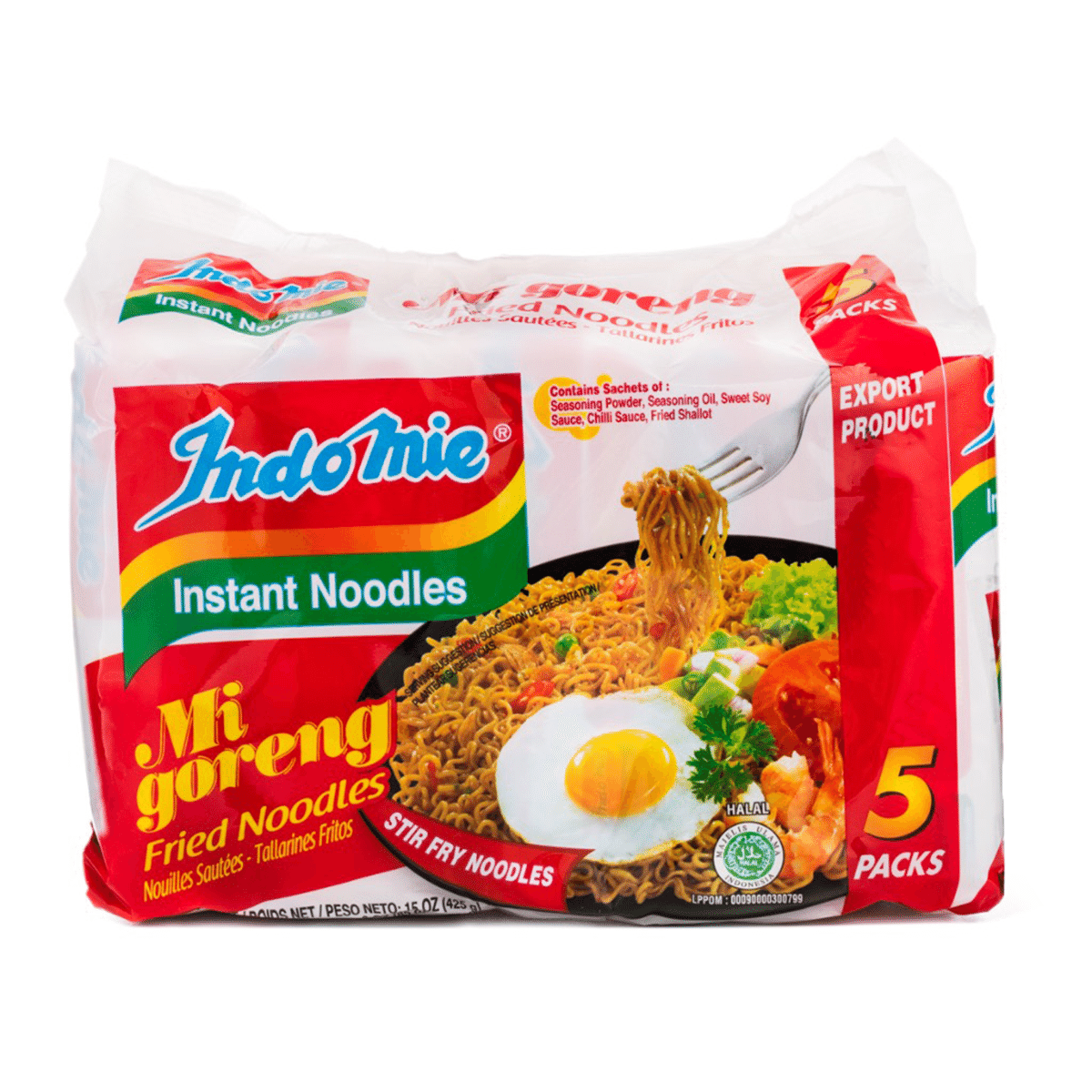 Mì Trộn Ăn Liền Mi Goreng Indomie 5 gói 425 g*6 pack