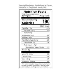 SUNFLOWER SEEDS VARIETY PACK 750 그램