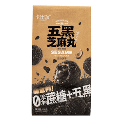 Five Black Sesame Pills 108 그램
