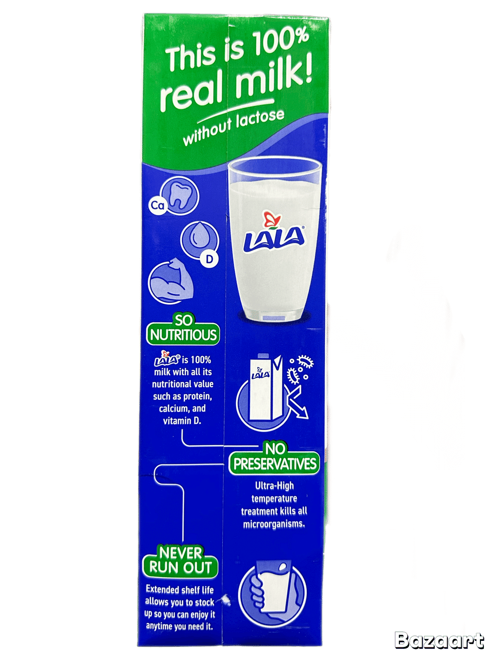 Get Lala UHT 2% Lactose Free Milk 33.8 fl.oz Delivered | Weee