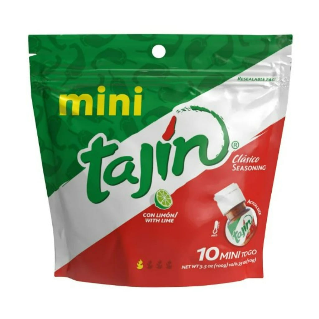 Tajin Mini Classic Seasoning with Lime 0.35 oz*10 counts