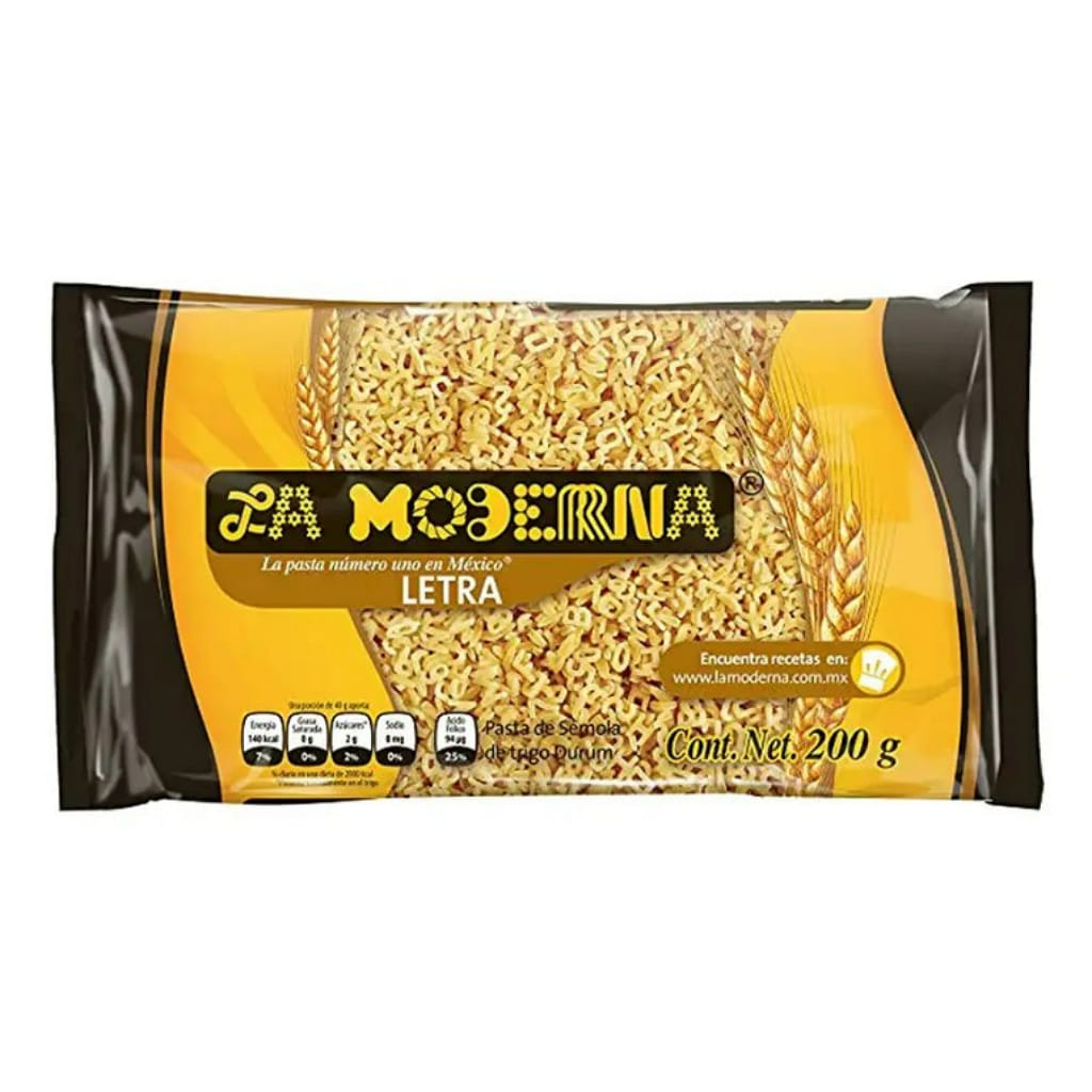 La Moderna 알파벳 파스타 7 온스