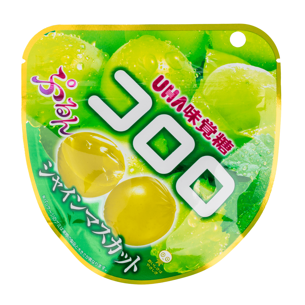 UHA CORORO 구미캔디 청포도 맛 48 그램
