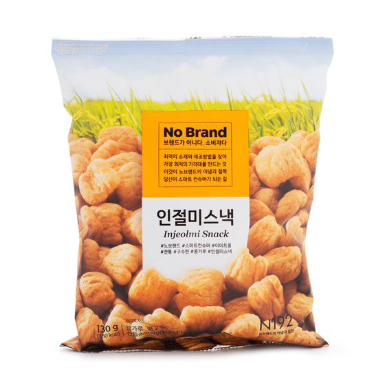 weee_snack_No Brand Injeolmi Snack (sweet glutinous rice cake snack) 130 g