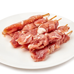 Japanese Style Chicken Skewers 8pcs, Frozen 14.4 oz
