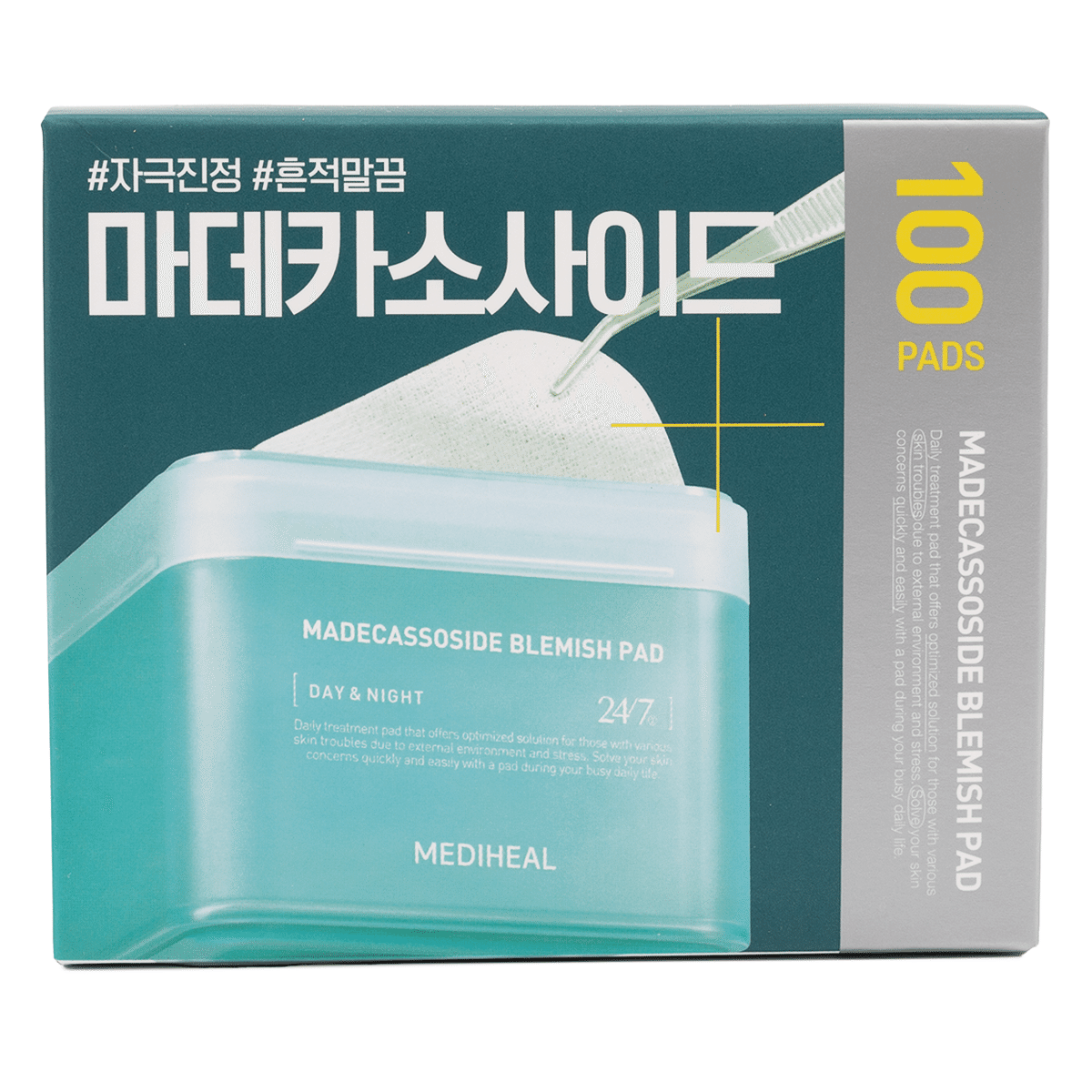Mediheal Madecassoside Blemish Pad Set 100 Sheets 1 케이스*40 팩