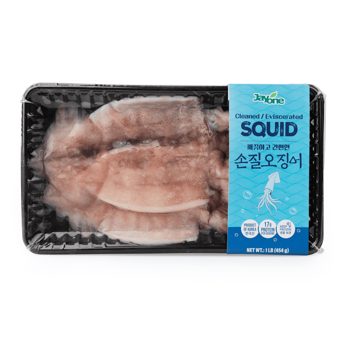 손질 내장 제거 오징어 (원물) 454 그램