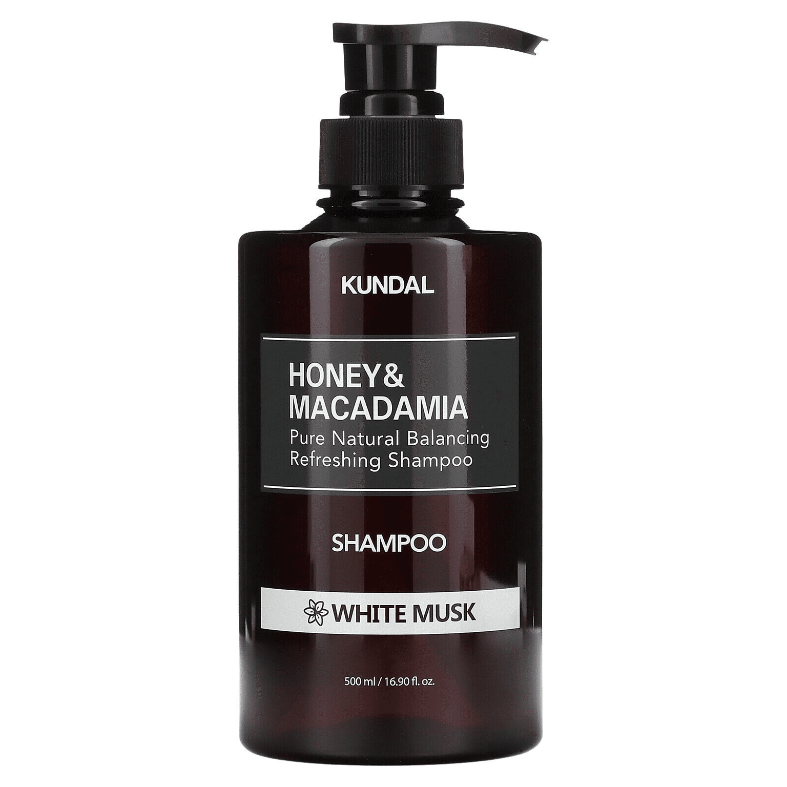 Kundal Sulfate Free Moisturizing Shampoo for Dry Damaged Hair with Argan Oil white musk 500 ml