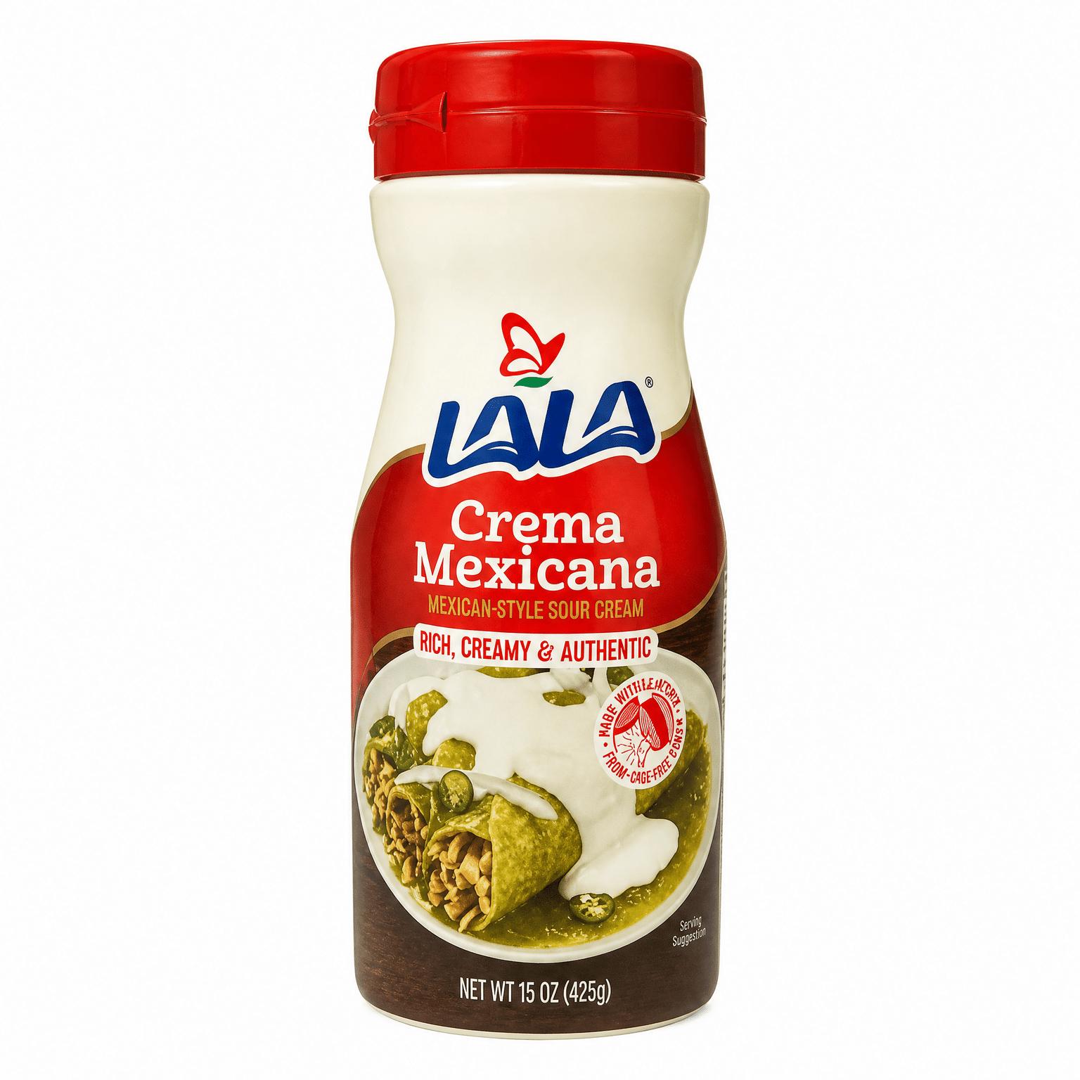 LALA 멕시코식 사워크림 15 온스