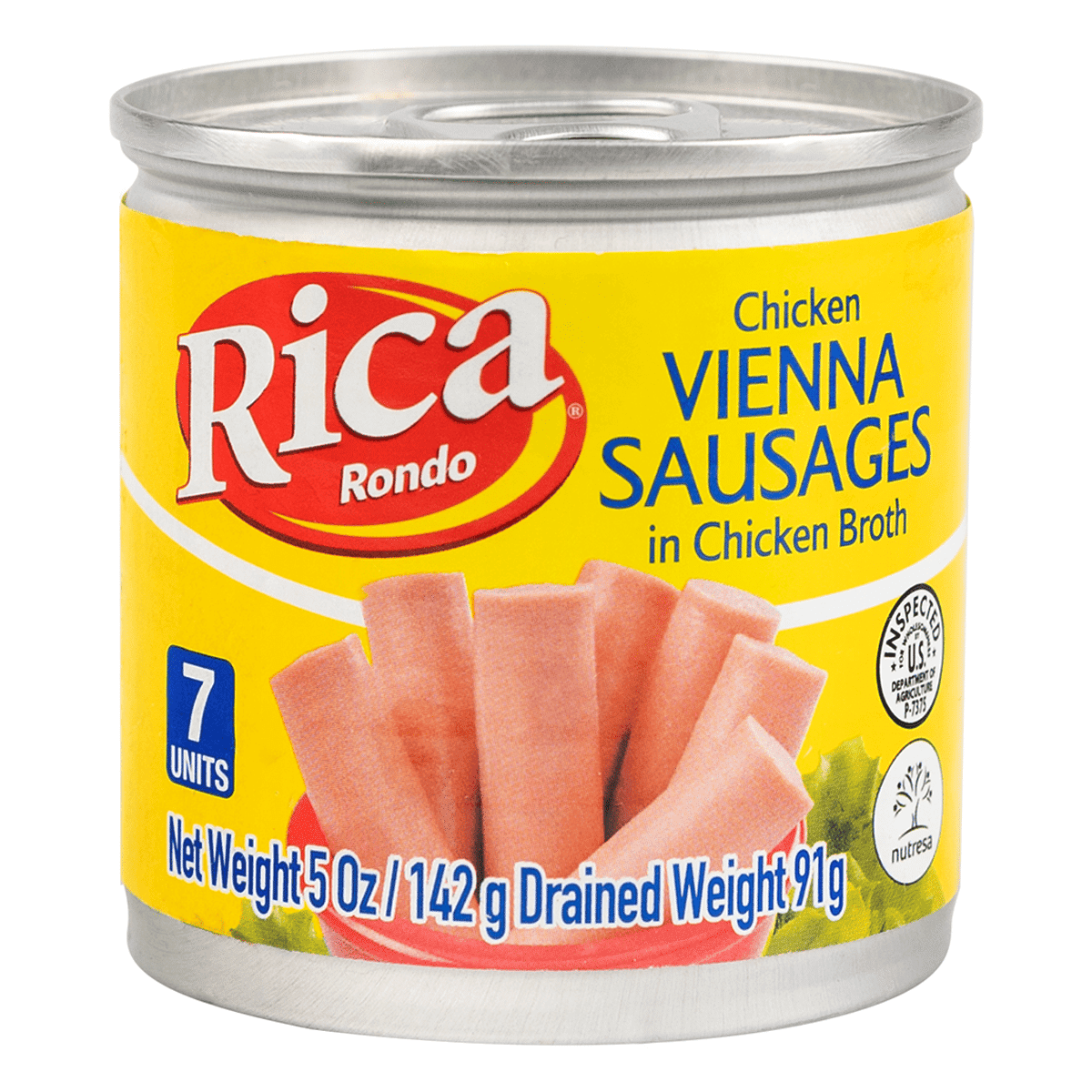 Rica 치킨 비엔나 소시지 치킨 브로스 142 그램