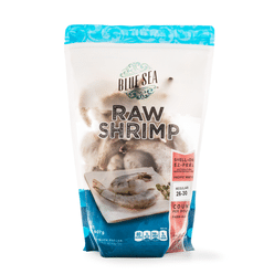 Blue Sea Raw Easy peel Shrimp, Extra Large Frozen 2 lb
