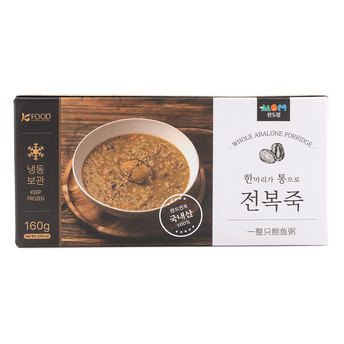 整只鲍鱼粥 160 克