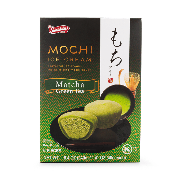 抹茶アイス様用 Shirakiku もちアイスクリーム 抹茶 8.4 オンス - Weee!