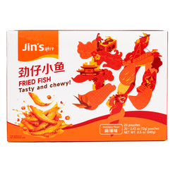 JINZAI 핫앤스파이시 피쉬 스낵 240 그램