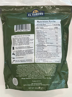El Sureño Foods Traditional Beef Albondigas 32 oz