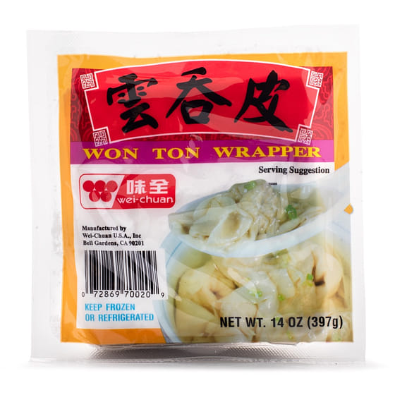 weee_frozen_味全  馄饨皮 约44片 冷冻 397 克