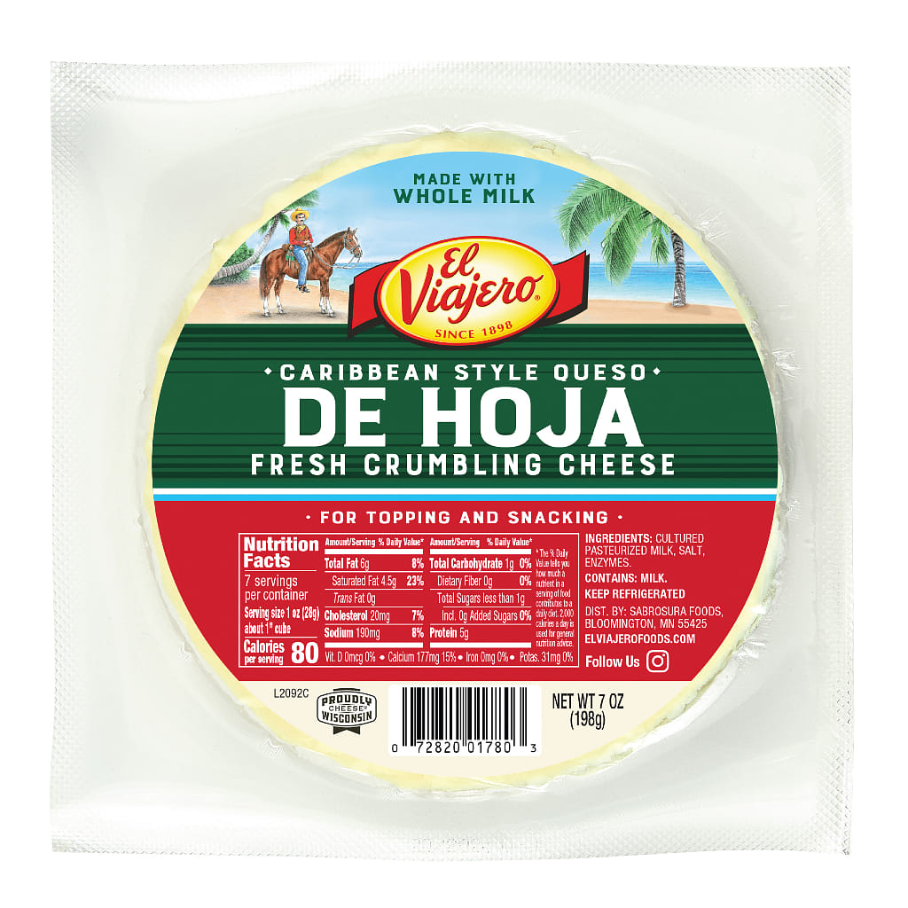 Queso de Hoja El Viajero 7 onza(s)
