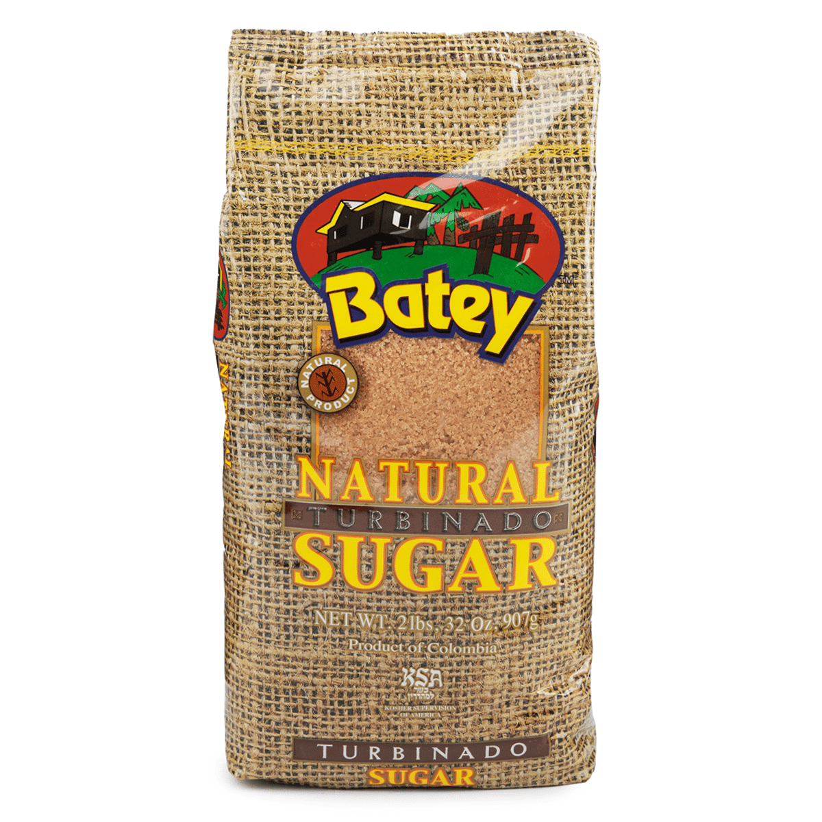 Batey Natural Turbinado Brown Sugar 2 lb